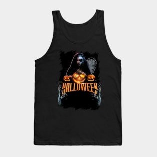 Halloween Girl Tank Top